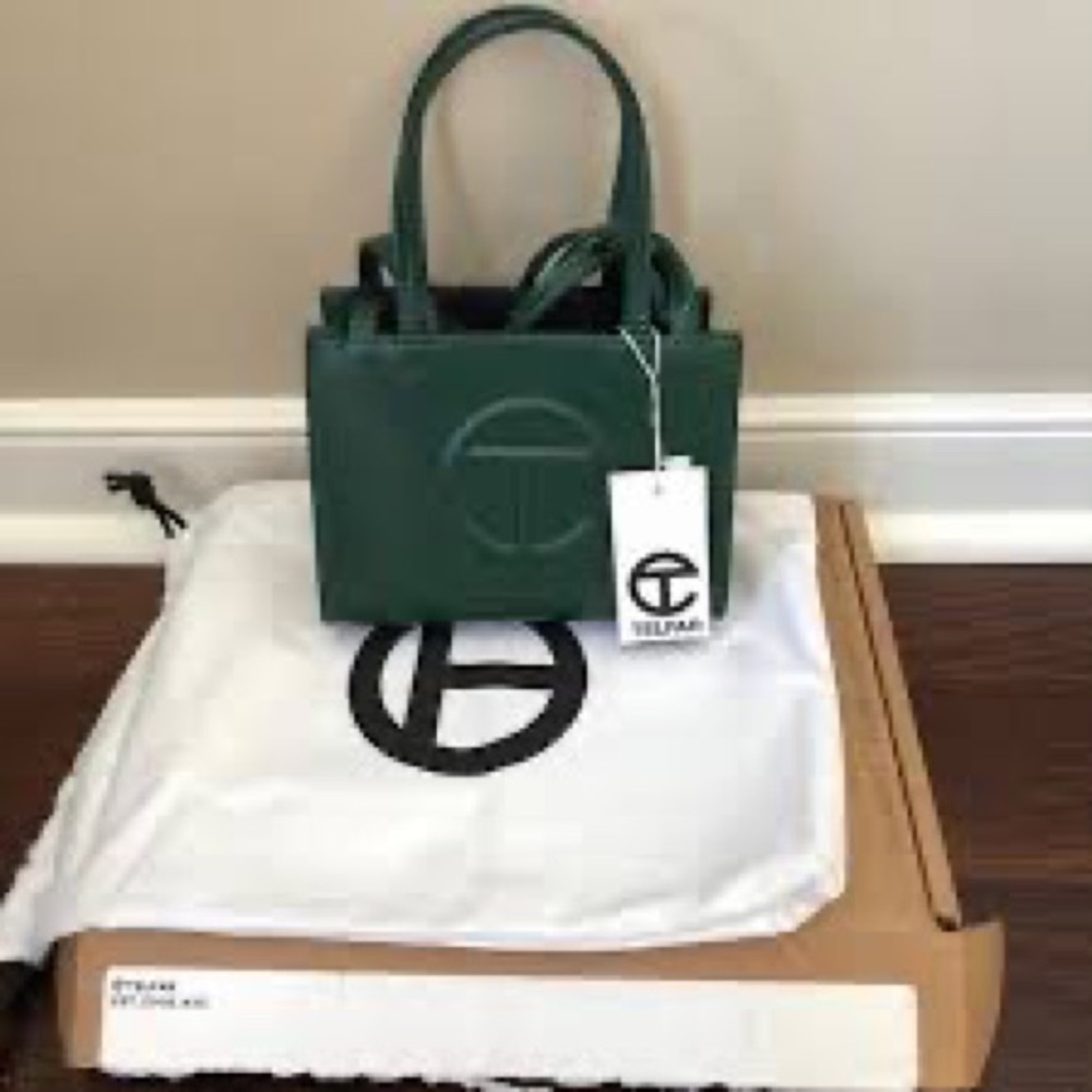 Small Dark Olive Telfar Bag - Picture 3 of 3